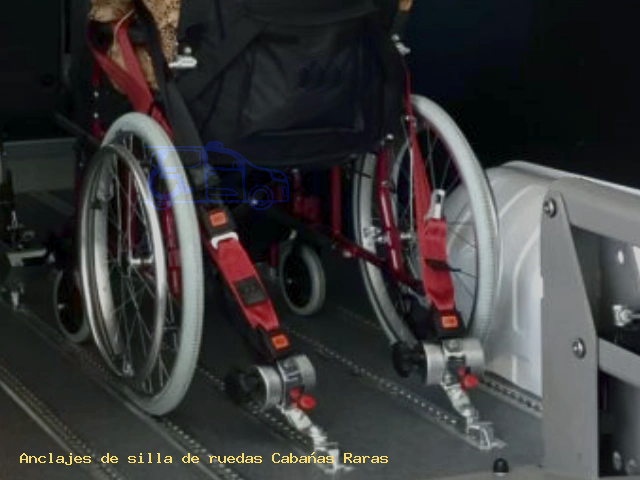 Anclajes de silla de ruedas Cabañas Raras